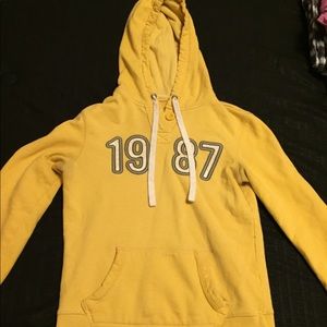 Light yellow Aeropostale hoodie